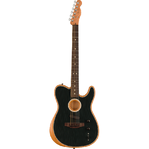 Gitara Fender Acoustasonic Player Telecaster Rosewood Fingerboard, Brushed Black