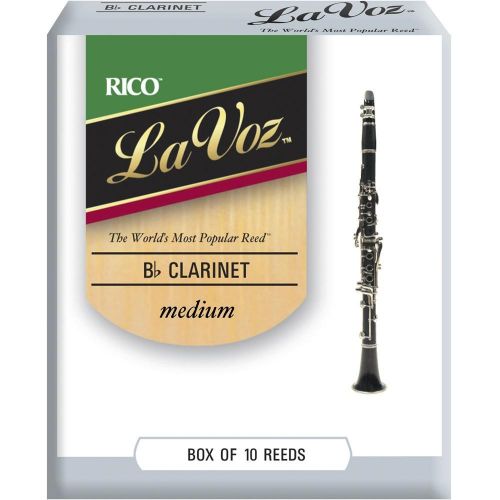 Clarinet reed Rico LaVoz Medium RCC10MD