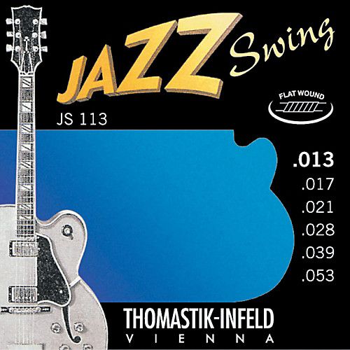 Electric guitar strings Thomastik Jazz Swing .013-.053 JS113