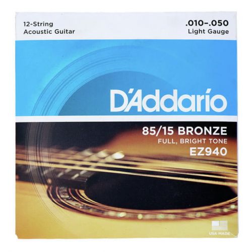 D'Addario 85/15 Bronze .010-.050 EZ940