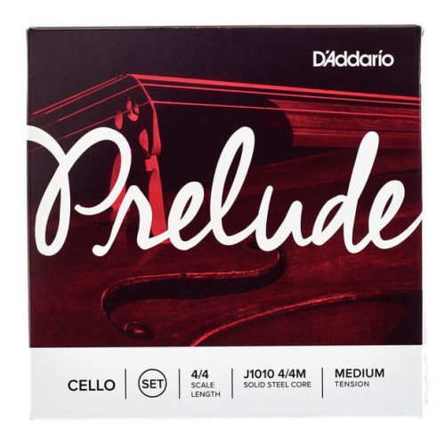 Cello strings 4/4 Prelude Medium D'addario J1010 4/4M
