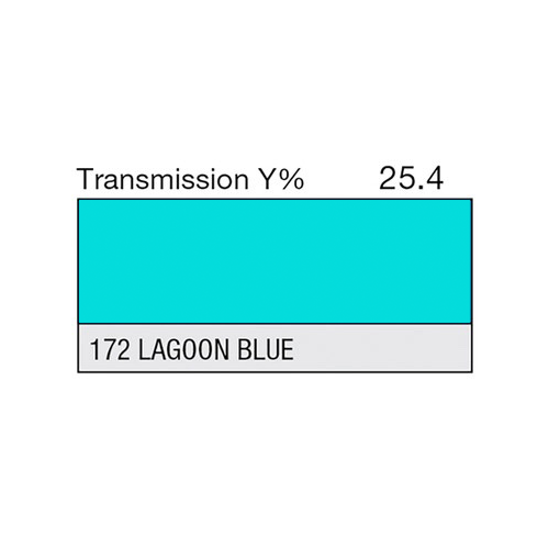 Apšvietimo filtras LEE 172 - Lagoon Blue