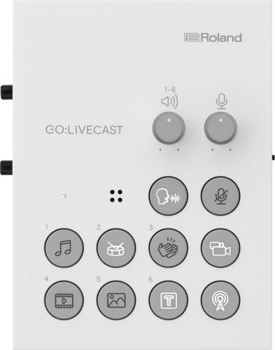 Mikšeris išmaniajam telefonui Roland Go:Livecast