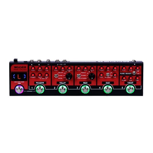 Efektų procesorius Mooer Red Truck Combined Effects Pedal