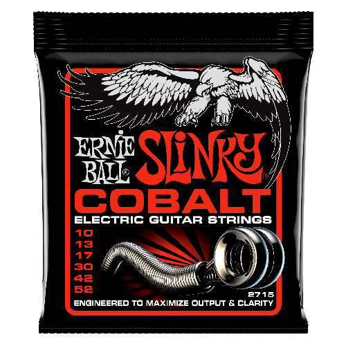 Electric guitar strings Ernie Ball Slinky Cobalt .010-.052 2715