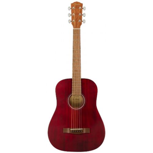 Akustinė gitara Fender FA-15 STEEL 3/4 RED W/BAG WN 