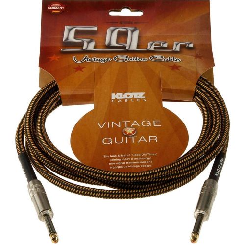 Instrumentinis laidas Klotz Vintage Guitar Cable 4.5m VIN-0450