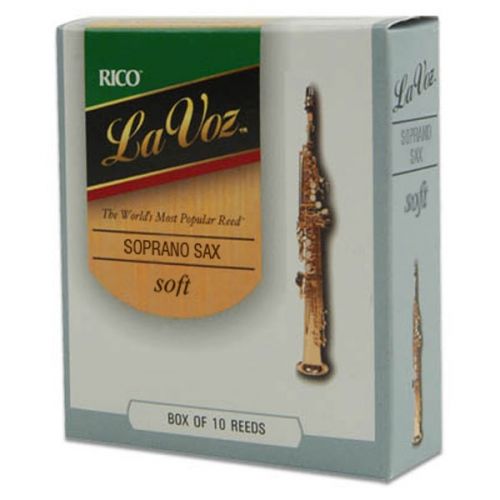 Soprano saxophone reed Rico  La Voz soft RIC10SF