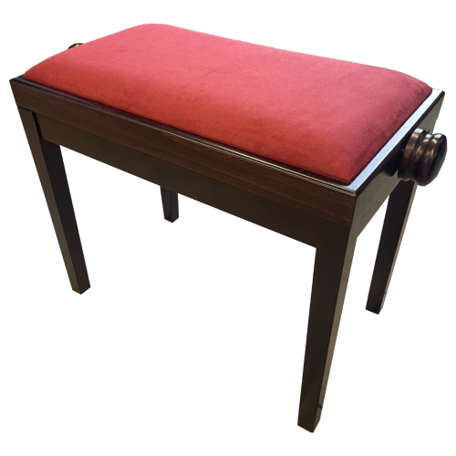 Kėdutė rudos raudonmedžio matinės kojos švelnus bordo velvetas Discacciati 105R4_4886M