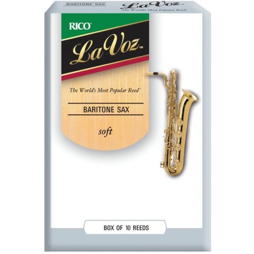 Baritone saxophone reed Rico La Voz soft RLC10SF