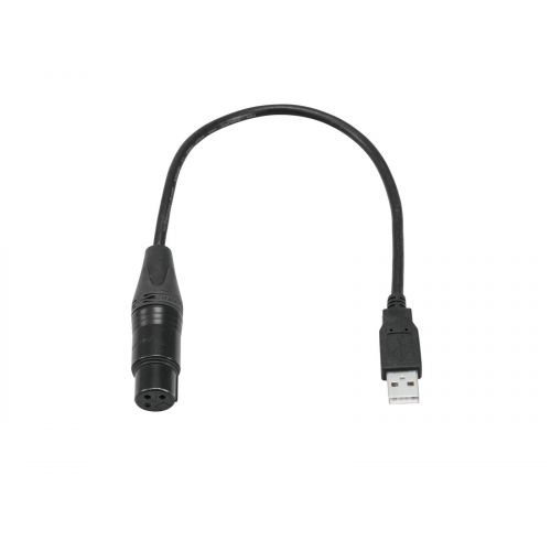 EUROLITE USB-DMX512 sąsajos / atnaujinimo adapteris