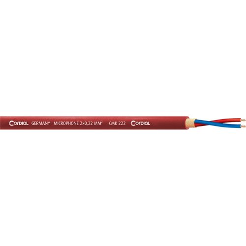 Microphone Cable Cordial CMK 222 Red