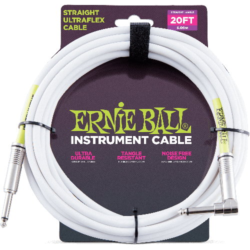 Instrument cable Ernie Ball 20' (6,1 m) 6047
