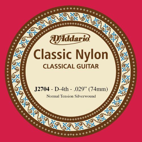 Classical guitar string D'Addario Classic normal tension J2704