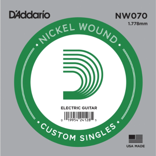 Electric guitar string D'addario .070 NW070