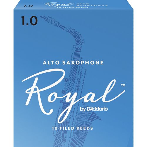 Alto saxophone reed nr. 1 Rico Royal RJB1010