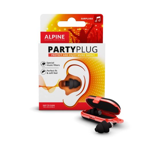 Ausų kištukai Alpine PartyPlug (black)