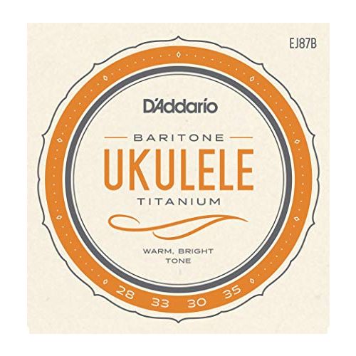 Baritone ukulele strings D'Addario Titanium .028-.035 EJ87B