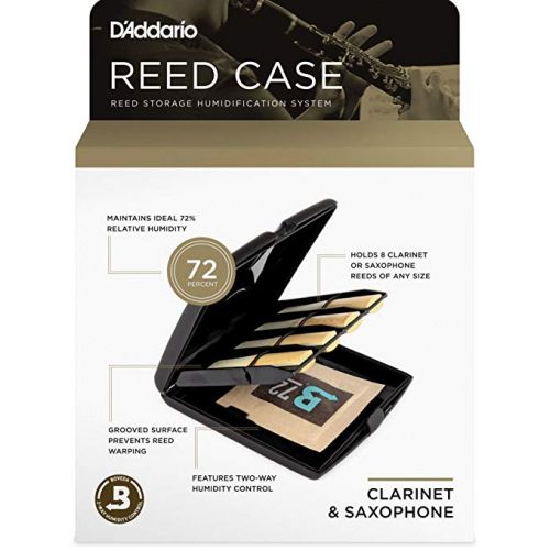 Case for clarinet and saxophone reeds D'Addario RVCASE04