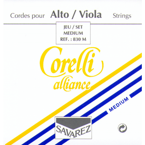 Viola strings Savarez Corelli Aliance, Medium Tension 830M
