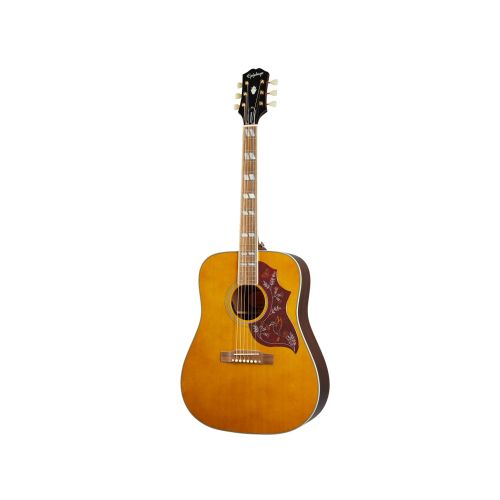 Elektroakustinė gitara Epiphone Hummingbird ANA Solid Wood Fishman Sonitone Aged Natural Antique Gloss