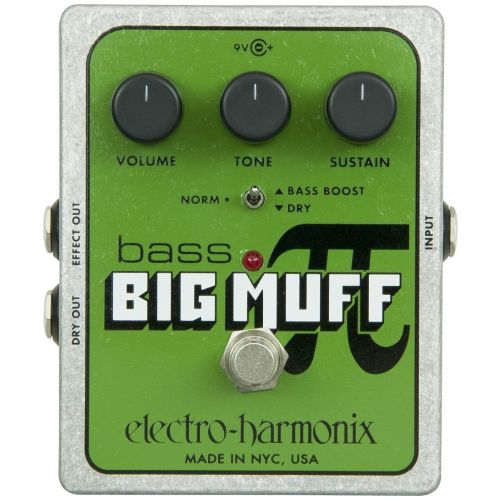 Stomp Box Electro-Harmonix Bass Big Muff Fuzz Pi