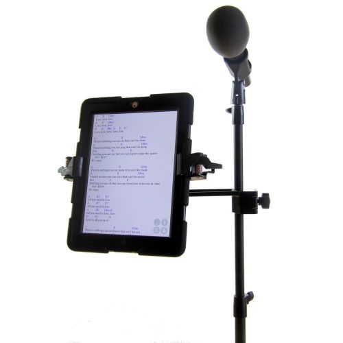 Laikiklis planšetei prie stovo AirTurn MANOS universal tablet holder with side mount clamp