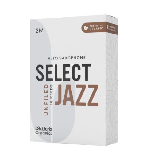 Liežuvėlis saksofonui altui nr. 2M Organics Select Jazz Unfiled ORRS10ASX2M
