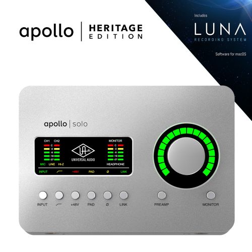 Universal Audio Apollo SOLO Heritage Bundle
