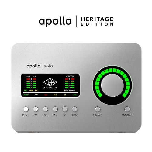 Universal Audio Apollo SOLO USB Heritage Bundle