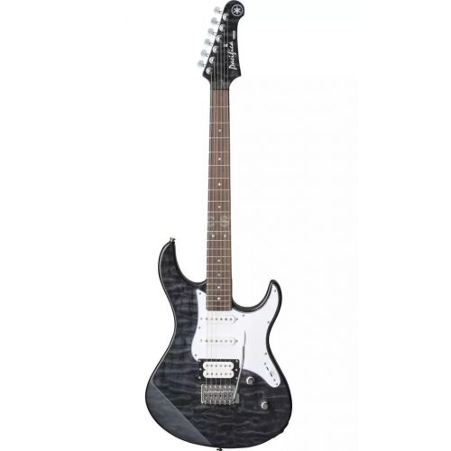 Elektrinė gitara juoda Yamaha PACIFICA212VQM TBL
