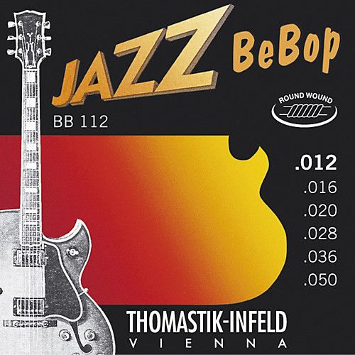 Electric guitar strings Thomastik Jazz Bebop .012-.050 BB112
