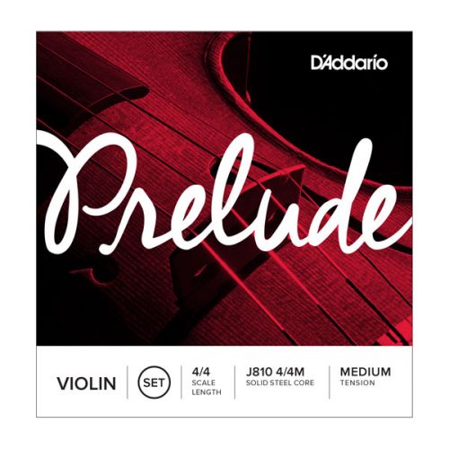 Violin strings 4/4 D'Addario Prelude J810 4/4M Medium