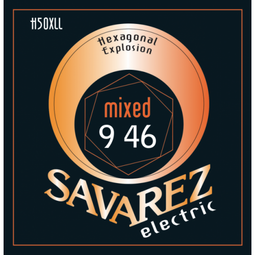 Stygos elektrinei gitarai Savarez Electric Hexagonal Explosion 9-46