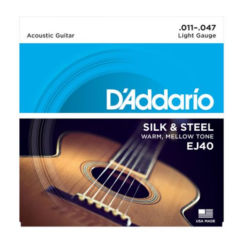 D'Addario Silk & Steel .011-.047 EJ40
