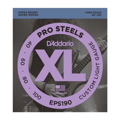 D'Addario Pro Steels .040-.100 EPS190