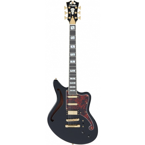 Elektrinė gitara D'angelico Deluxe Bedford Black
