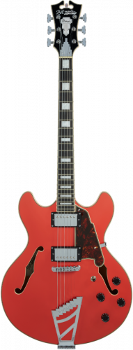 Elektrinė gitara D'angelico Premier DC Fiesta Red