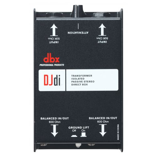 Passive Stereo Di-Box DBX DJDI