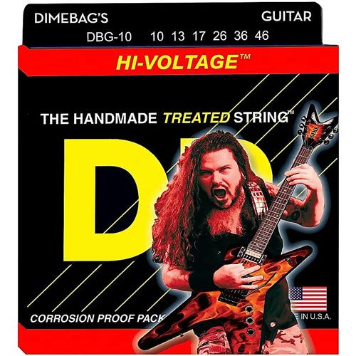 Stygos elektrinei gitarai DR Hi-Voltage 10-46 DBG-10