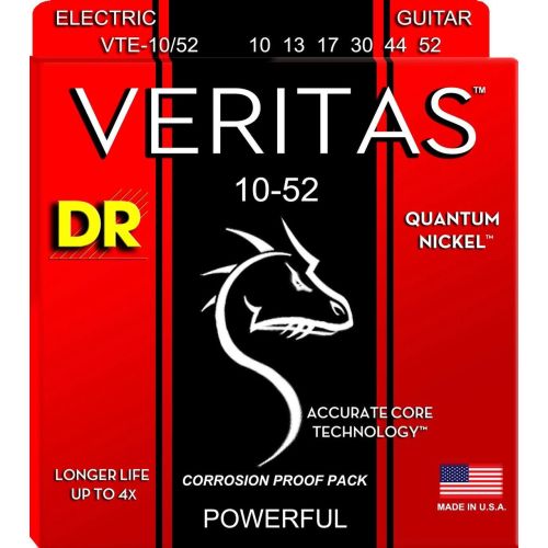 Stygos elektrinei gitarai DR Veritas 10-52 VTE-10/52