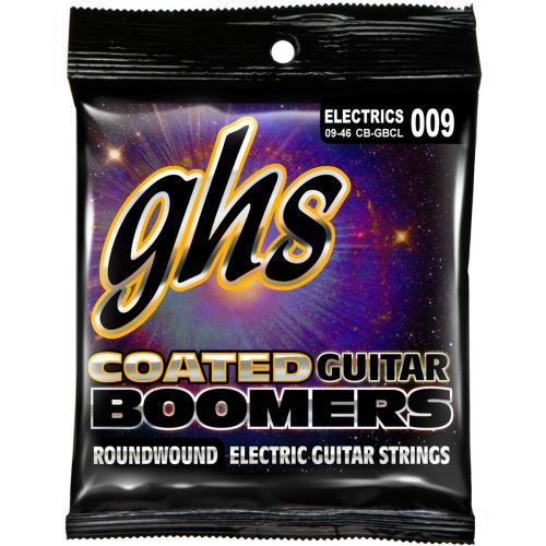 Stygos elektrinei gitarai GHS Coated Guitar Boomers 9-46 CB-GBXL