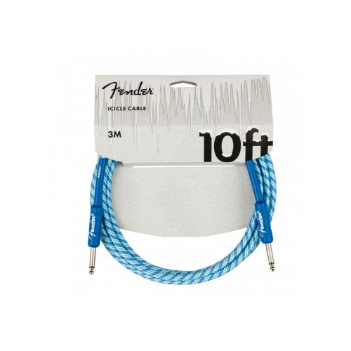 Instrument cable Fender Icicle Holiday Cable 10ft, Blue
