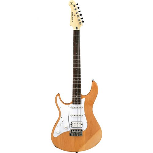 Left-handed Electric Guitar Yamaha PACIFICA PA112JL Yellow Natural Satin