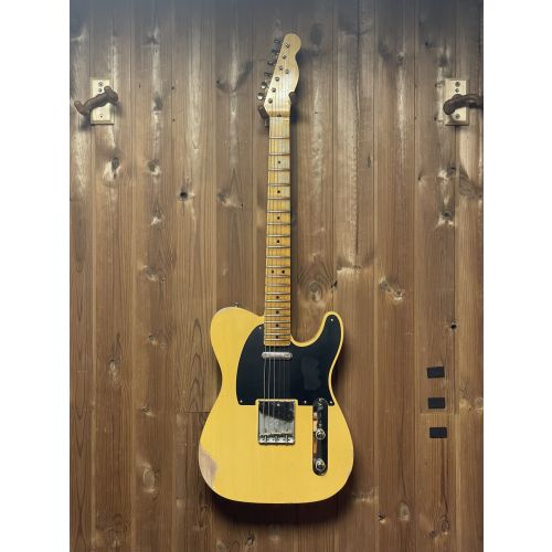 Elektrinė gitara Fender Custom Shop 52 Telecaster Relic Maple Neck Aged Nocaster® Blonde