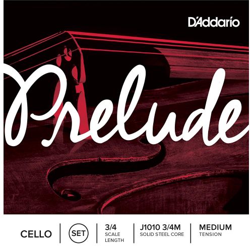 Cello strings 3/4 medium D'Addario Prelude J1010 3/4M