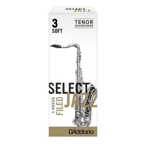 tenor saxophone reed 3 soft D'Addario Jazz Select Filed RSF05TSX3S