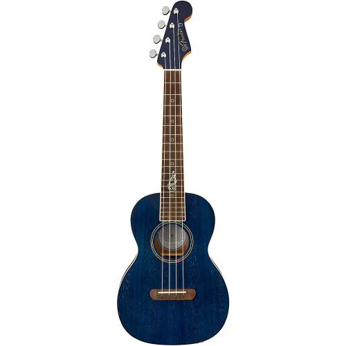 Ukulelė Fender Dhani Harrison Uke, Walnut Fingerboard, Sapphire Blue