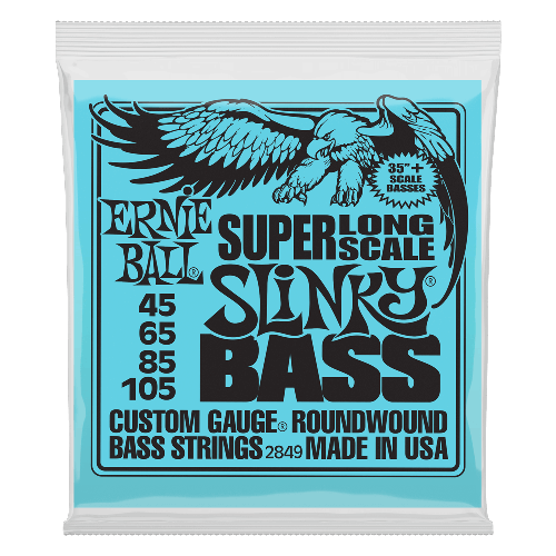 Stygos Ernie Ball Super Long Scale Slinky Electric Bass Strings 45-105 2849