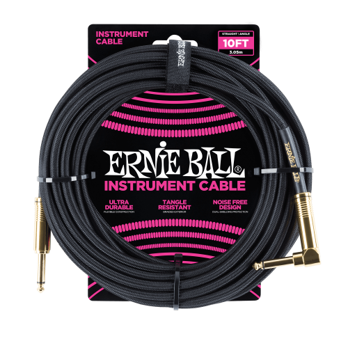 Instrument cable 3 m. Ernie Ball 6081
